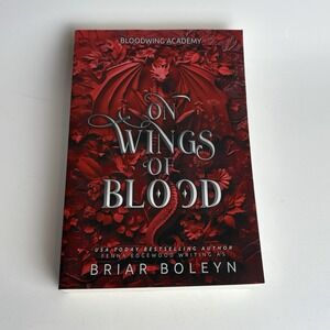 On Wings of Blood By Briar Boleyn OOP Paperback Very Good